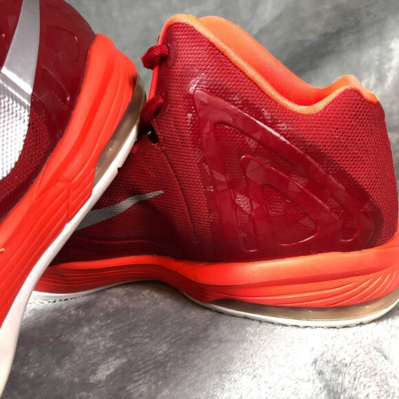 Nike Air Max Premiere TB Mens Size 10 Basketball Shoes Red Retro 2014 - Picture 5 of 8